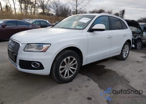 2015 Audi Q5 2.0T Premium from USA, damaged, VIN WA1LFAFP2FA104766